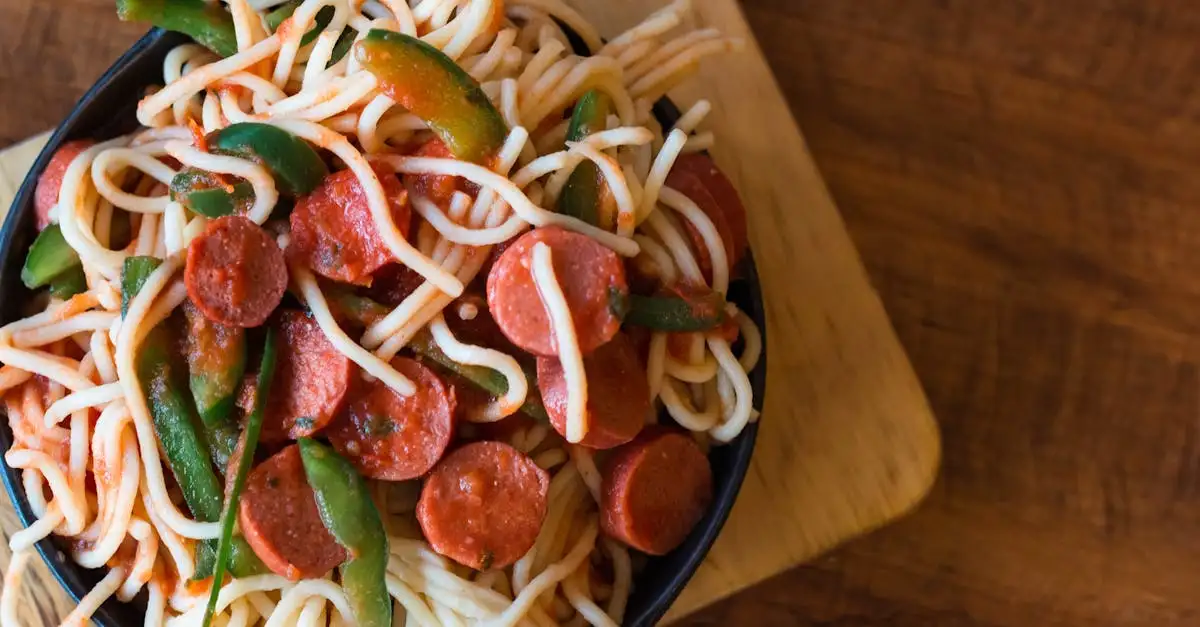 Pasta met verse worst recept: Snel & Simpel!