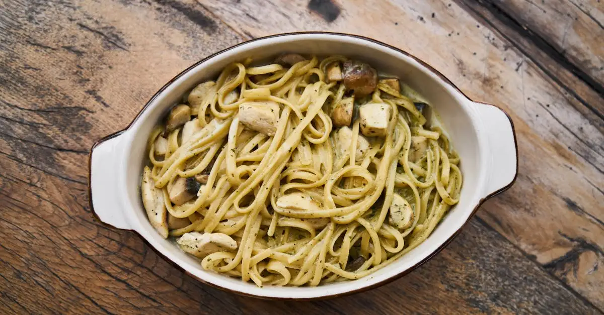 Pasta recept met gerookte kip | Snel & eenvoudig!