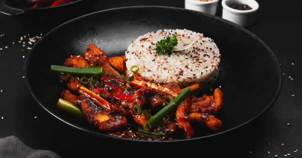 Zwarte rijst met kip recept | Snel & simpel koken